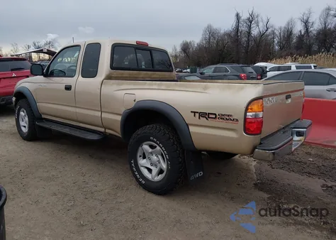 2003 Toyota Tacoma Base V6 z USA, uszkodzony, nr VIN 5TEWN72N63Z297423